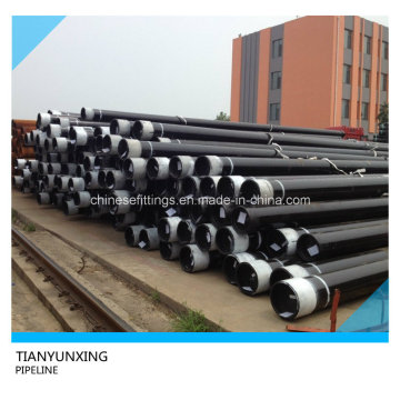 Seamless API 5L Pipeline Steel Pipes with Black Painting